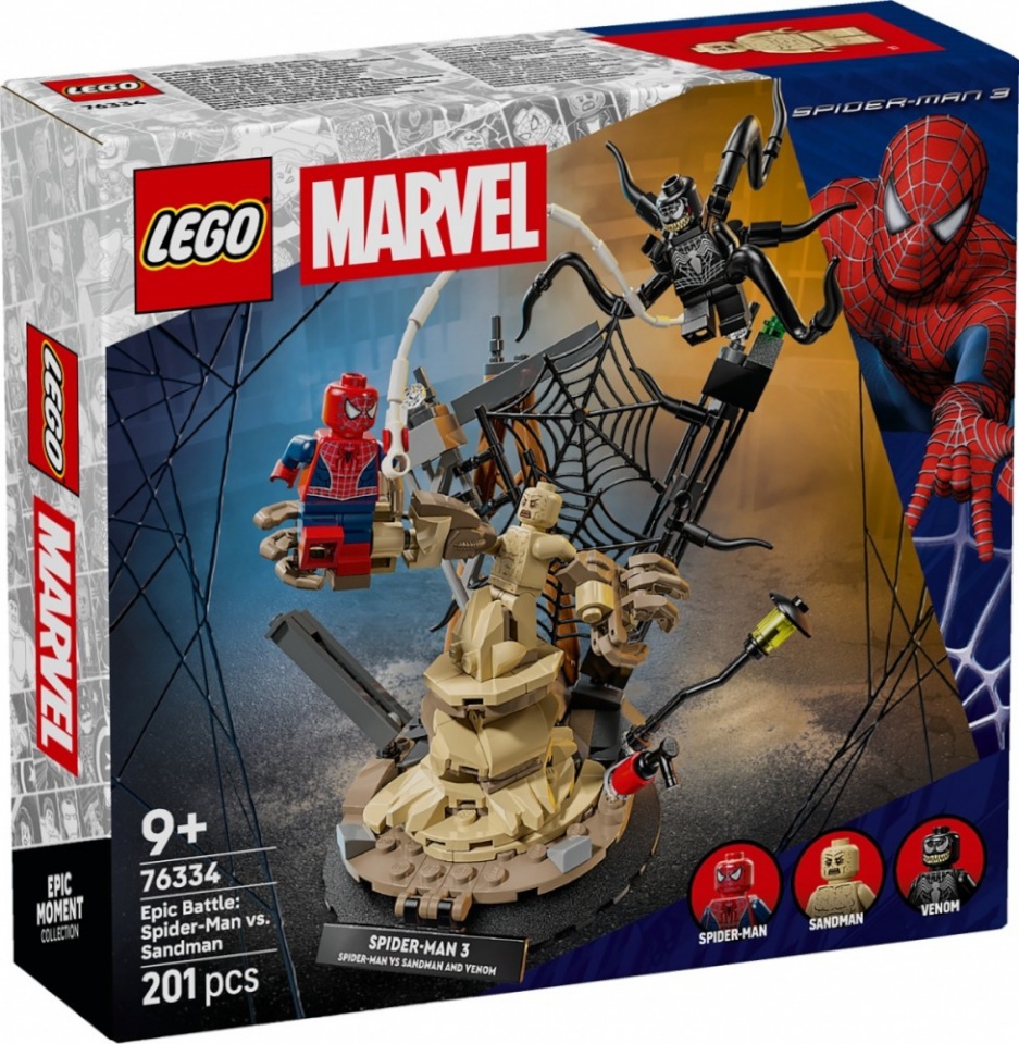 Lego klotsid Blocks Super Heroes 76334 Epic Battle: Spider-Man vs. Sandman