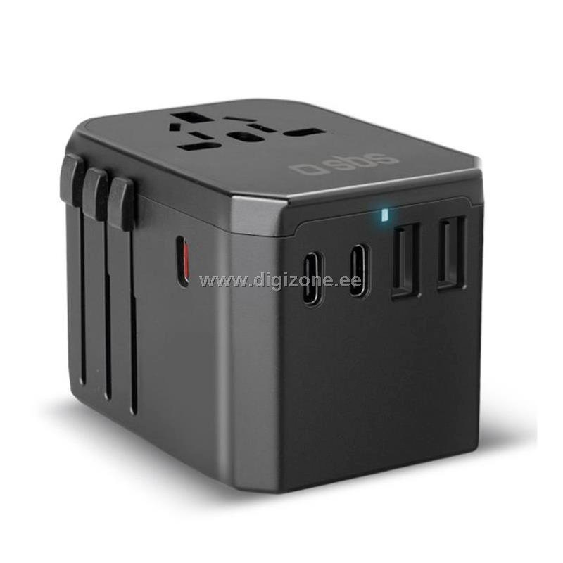 SBS laadija Charger GaN 70W universal travel adapter