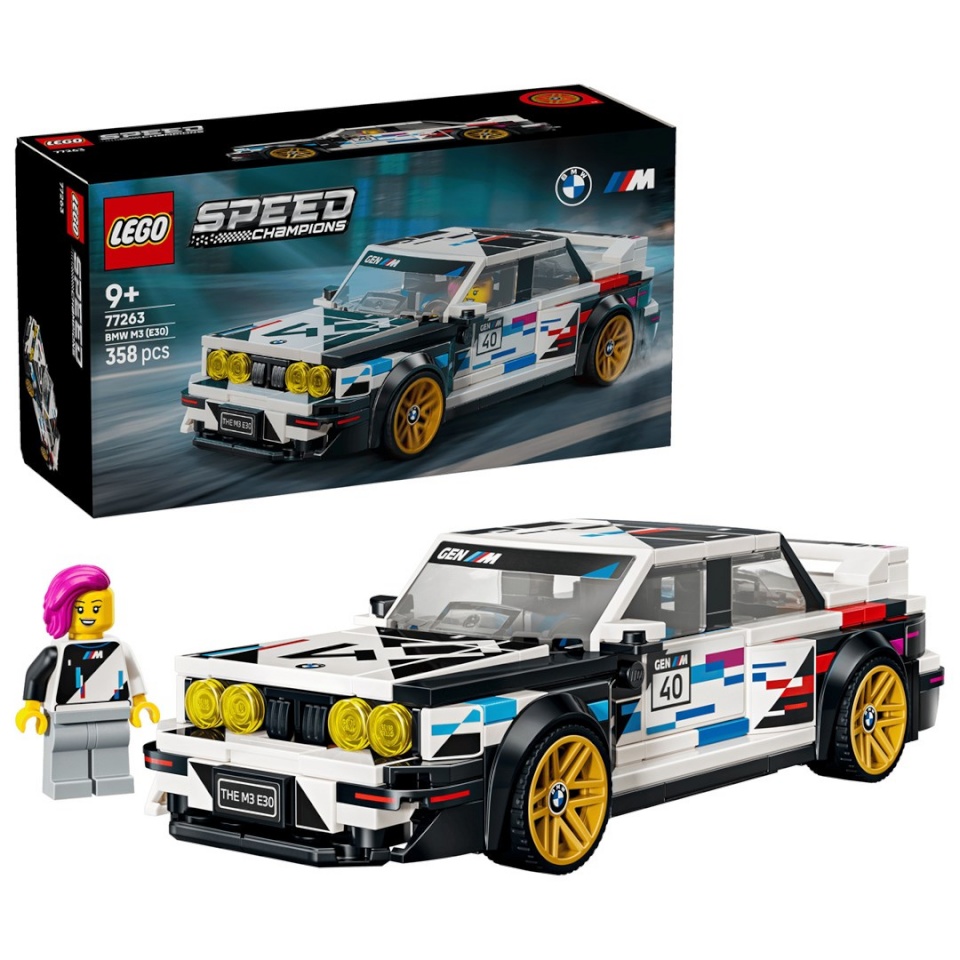 Lego klotsid SPEED CHAMPIONS 77263 BMW M3 (E30)