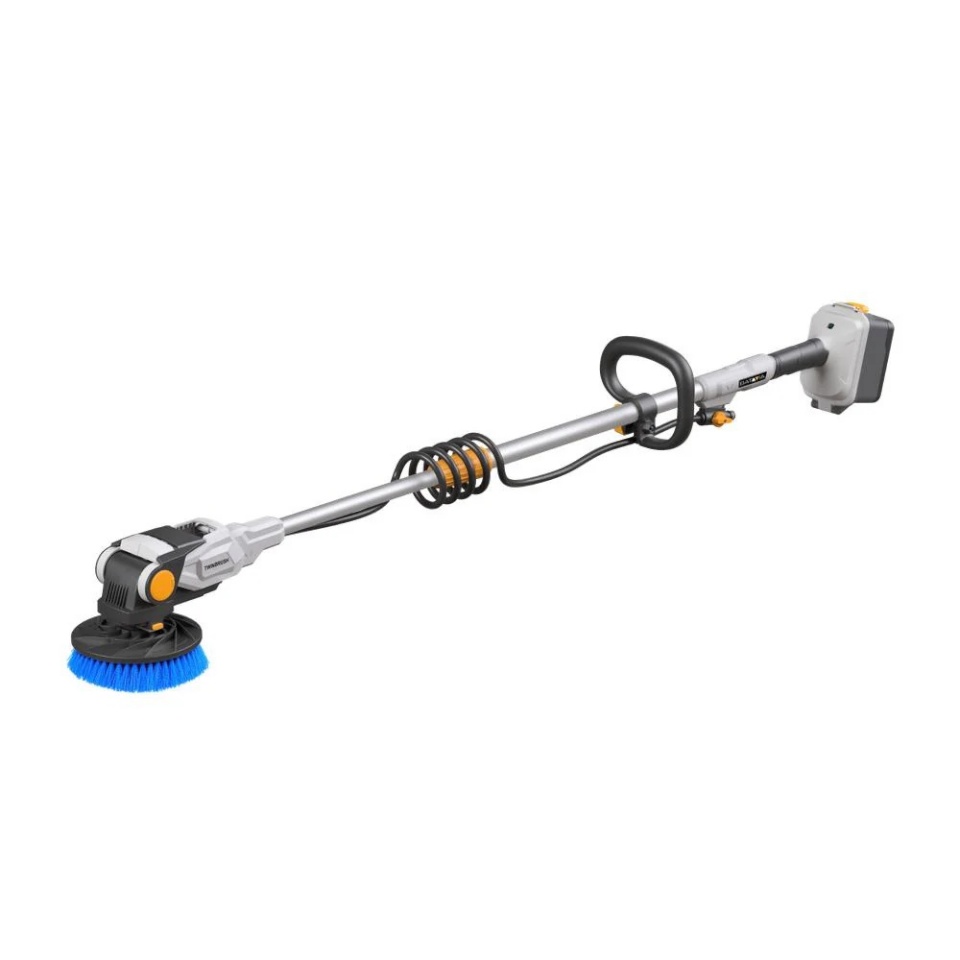 Batavia B.V. 18V Twin Brush - Cordless Brushless Telescopic Power Scrubber,Without Battery and Charger IPX7