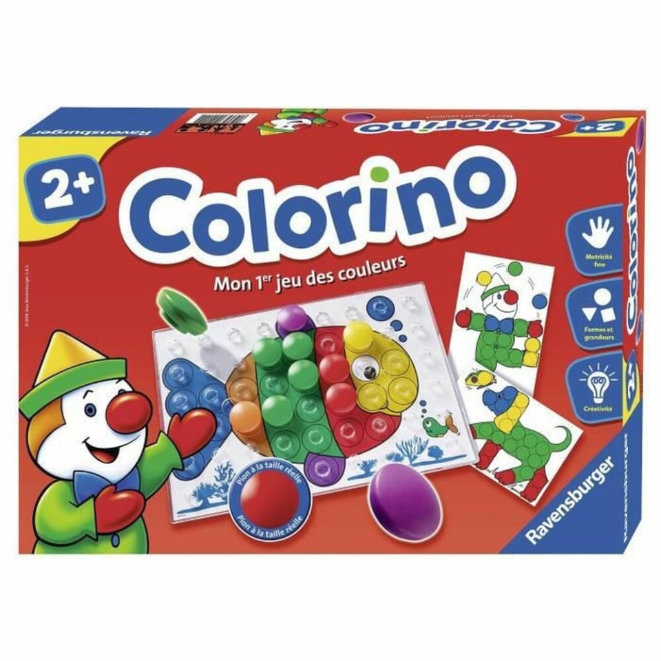 Ravensburger arendav Beebimäng Colorino mitmevärviline Prantsuse FR