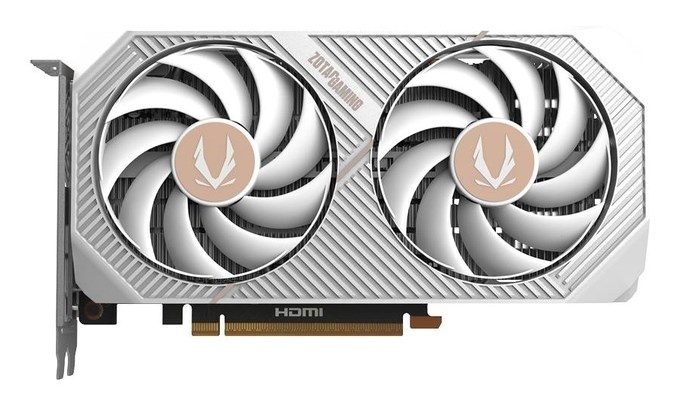 ZOTAC videokaart nVidia GeForce GAMING RTX 5060 Twin Edge OC valge Edition 8GB GDDR7