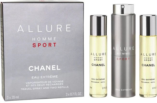 Chanel parfüüm Allure Homme Sport EAU Extreme 3x20ml, meestele