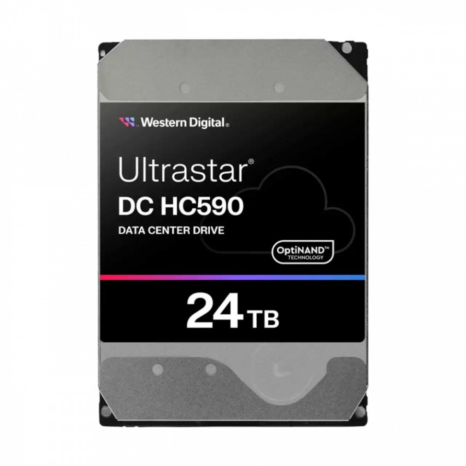 WD kõvaketas HDD Ultrastar Data Center HC590 24TB 3.5" SATAIII 0F65684