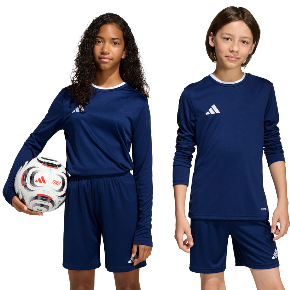 Adidas Teamwear T-särk lastele Entrada 26 Long Sleeve Jersey tumesinine KF5877 suurus 152cm