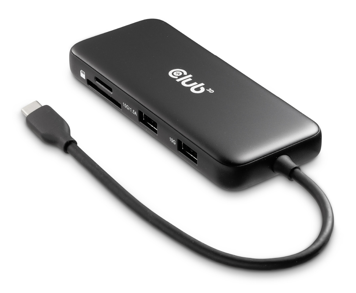 Club3d Nb Acc Docking Station 8in1, USB-c 100w
