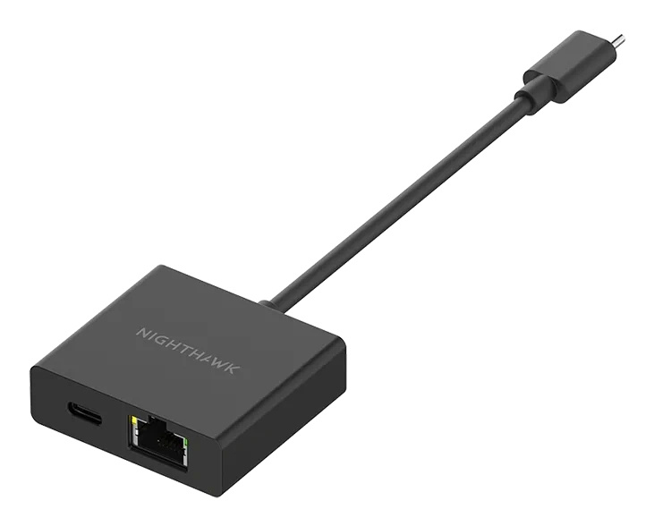 NETGEAR USB2ETH-10000S Nighthawk USB-C zu Ethernet Adapter