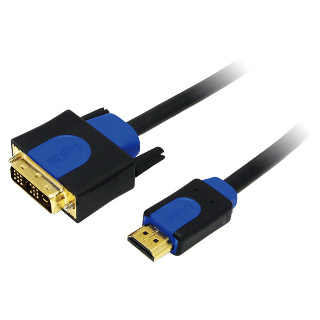 LogiLink kaabel HDMI-DVI High Quality 2m