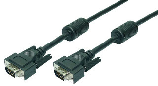 LogiLink kaabel VGA 2x Ferryt HQ, lenght 5m