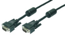 LogiLink kaabel VGA 2x Ferryt HQ, lenght 10m