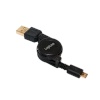 LogiLink Extensible USB A Male to Micro B Male kaabel with Gold Shell & Contact