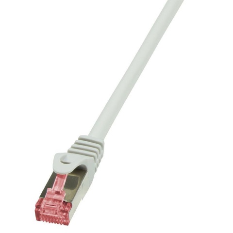 LogiLink Patchcord Cat.6 S/FTP PIMF PrimeLine grey 0,5m