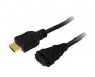 LogiLink kaabel HDMI HDMI 1.4 male / female, version Gold, lenght 2m