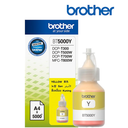 Brother tindikassett BT5000Y kollane