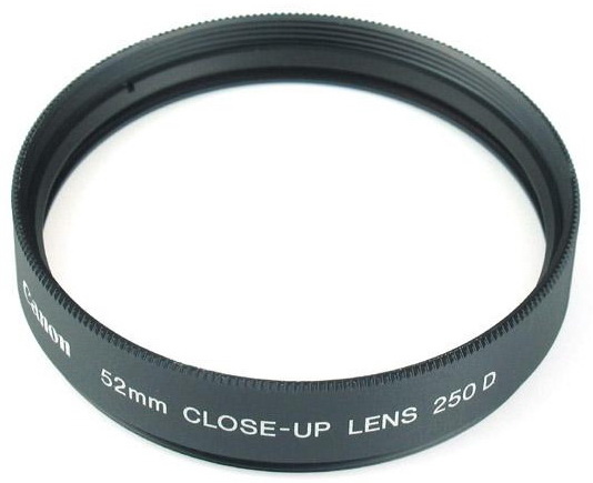 Canon makrolääts 250D 52mm