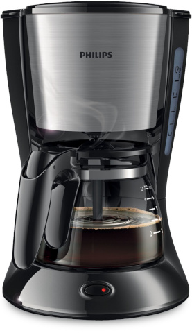 Philips filterkohvimasin HD7435/20 Daily Collection Coffee Maker, roostevaba teras/must