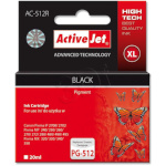Activejet tindikassett AC-512R (Canon, PG-512 premium 18ml must)