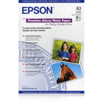 Epson fotopaber Premium Glossy Photo Paper A3, 250g/m2, 20 lk