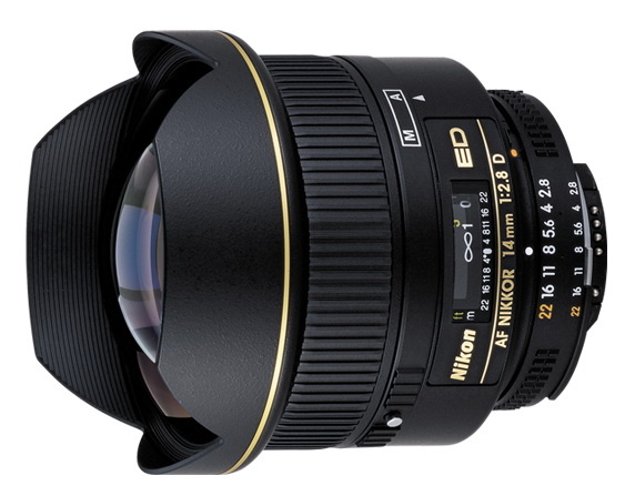 Nikon objektiiv AF 14mm F2.8D ED