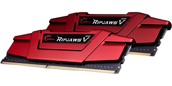 G.Skill mälu RipjawsV Red 16GB DDR4 (2x8GB) 2400MHz