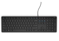 Dell Keyboard (QWERTY) KB216 Wired Multimedia Black Russian (Kit)