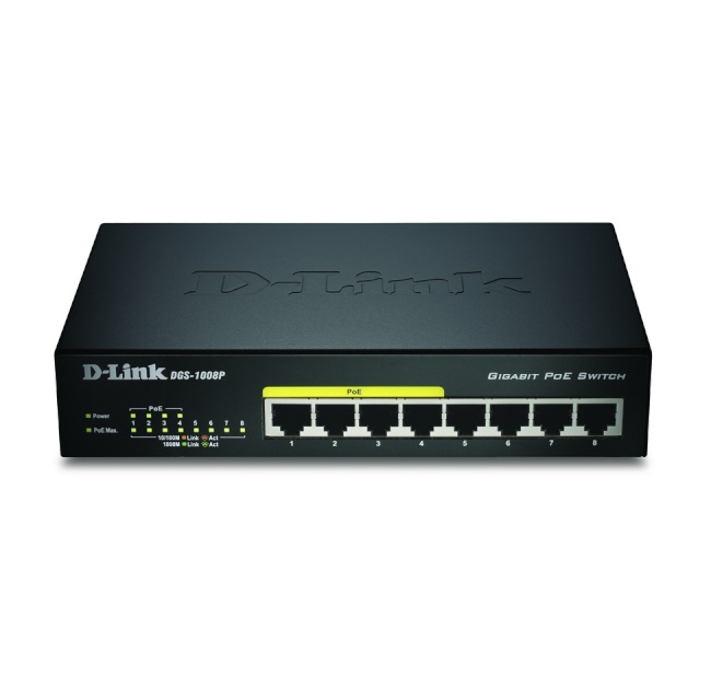 D-Link switch DGS-1008P/E