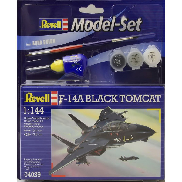 Revell mudellennuk F-14A Black Tomcat 1:144