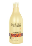 Stapiz šampoon Sleek Line Repair Shampoo 300ml naistele