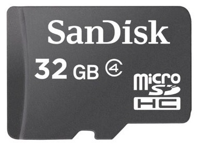 SanDisk mälukaart microSDHC 32GB