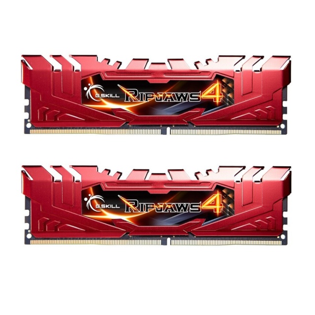 G.Skill mälu Ripjaws4 Red 16GB DDR4 (2x8GB) 2400MHz