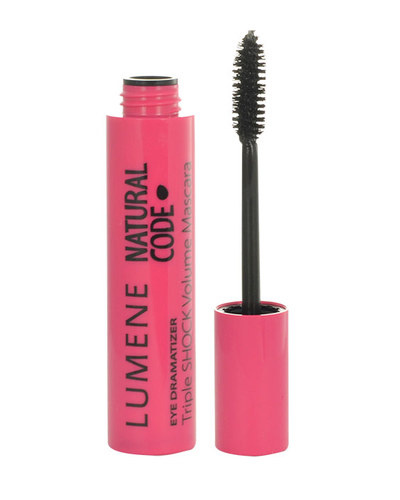 Lumene Natural Code Eye Dramatizer Triple Shock Mascara Cosmetic 9ml, 01 Black, naistele