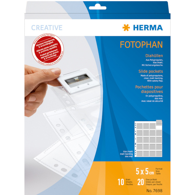 Herma slaiditasku 5x5 10 lehte (7698)