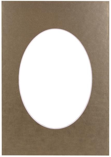 Paspartuu 21x29,7, kuldne ovaal