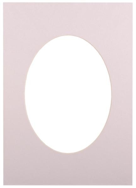 Paspartuu 21x29,7, helehall ovaal