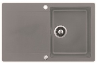 Teka kraanikauss Sink Clivo 45 B-TQ Metalic aluminium