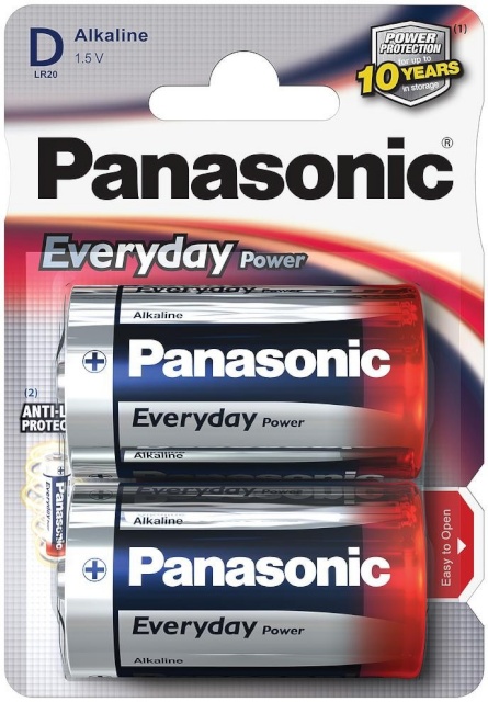 Panasonic patarei LR20EPS/2B