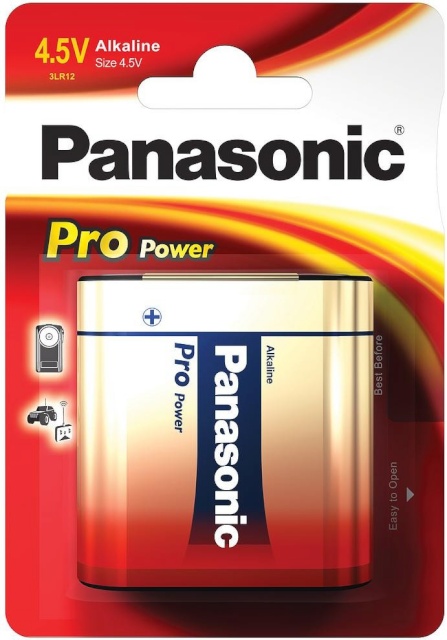 Panasonic patarei 3LR12PPG/1B 4,5V