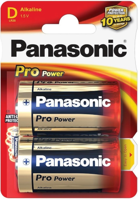 Panasonic patarei LR20PPG/2B