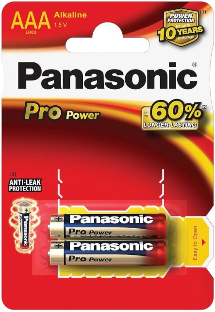 Panasonic patarei LR03PPG/2B