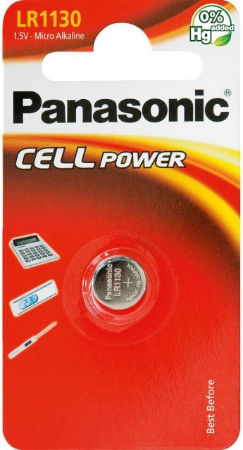 Panasonic patarei LR1130/1B
