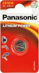 Panasonic patarei CR1616/1B