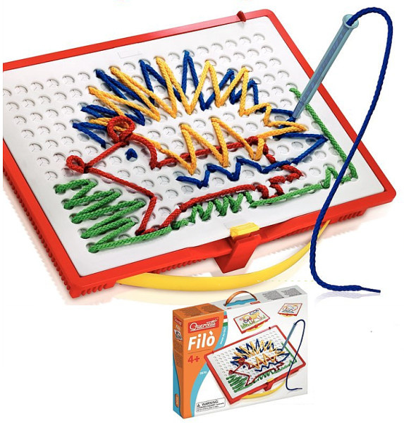 Quercetti Filo embroidery crochet