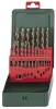 Metabo metallipuuride komplekt HSS-Co, 19 osaline, 1-10mm. "Promo"