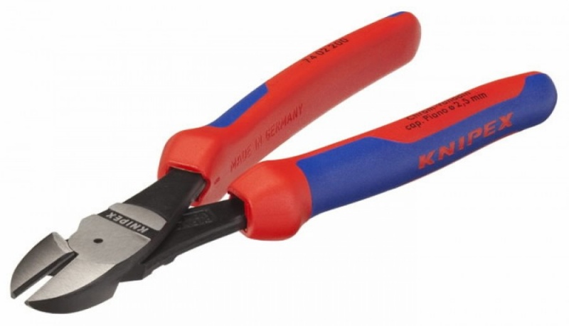 Knipex jõukülglõiketangid 200mm Comfort käepide