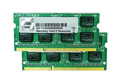 G.skill mälu SO-DIMM DDR3 8GB 1066MHz CL7 Apple (2x4GB) 8GBSQ