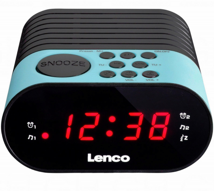 Lenco kellraadio CR-07 sinine