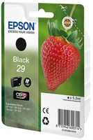 Epson tindikassett 29 must 