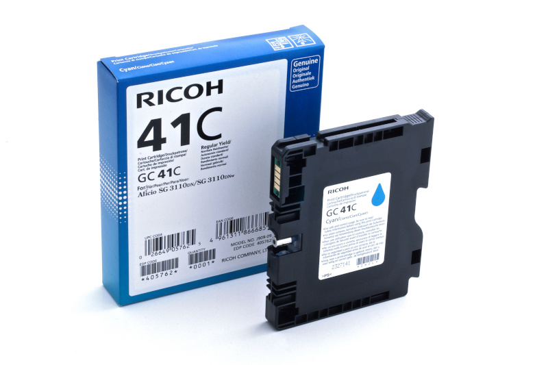 Ricoh tooner GC41C Gel tsüaan