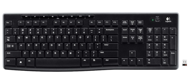 Logitech klaviatuur Wireless Keyboard K270 Nordic
