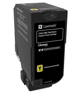 Return Program Toner Cartridge Lexmark yellow | 12 000 pgs | CS725de / CS725dte